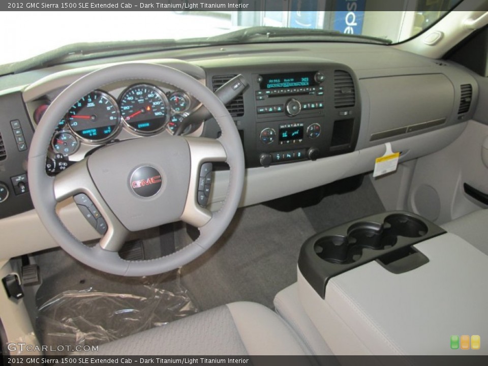 Dark Titanium/Light Titanium Interior Dashboard for the 2012 GMC Sierra 1500 SLE Extended Cab #55392105