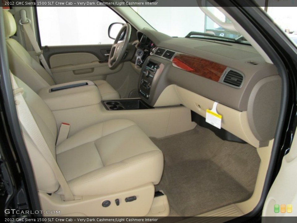 Very Dark Cashmere/Light Cashmere Interior Photo for the 2012 GMC Sierra 1500 SLT Crew Cab #55392915