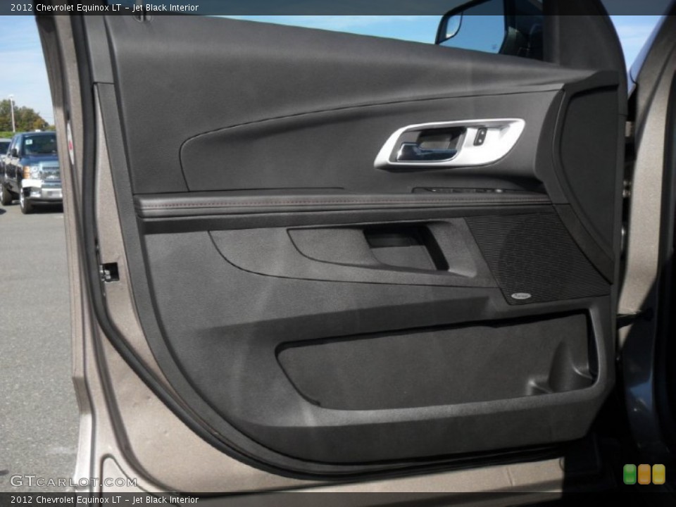 Jet Black Interior Door Panel for the 2012 Chevrolet Equinox LT #55392936