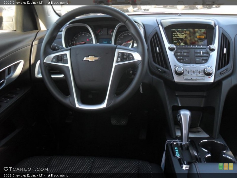 Jet Black Interior Dashboard for the 2012 Chevrolet Equinox LT #55392987