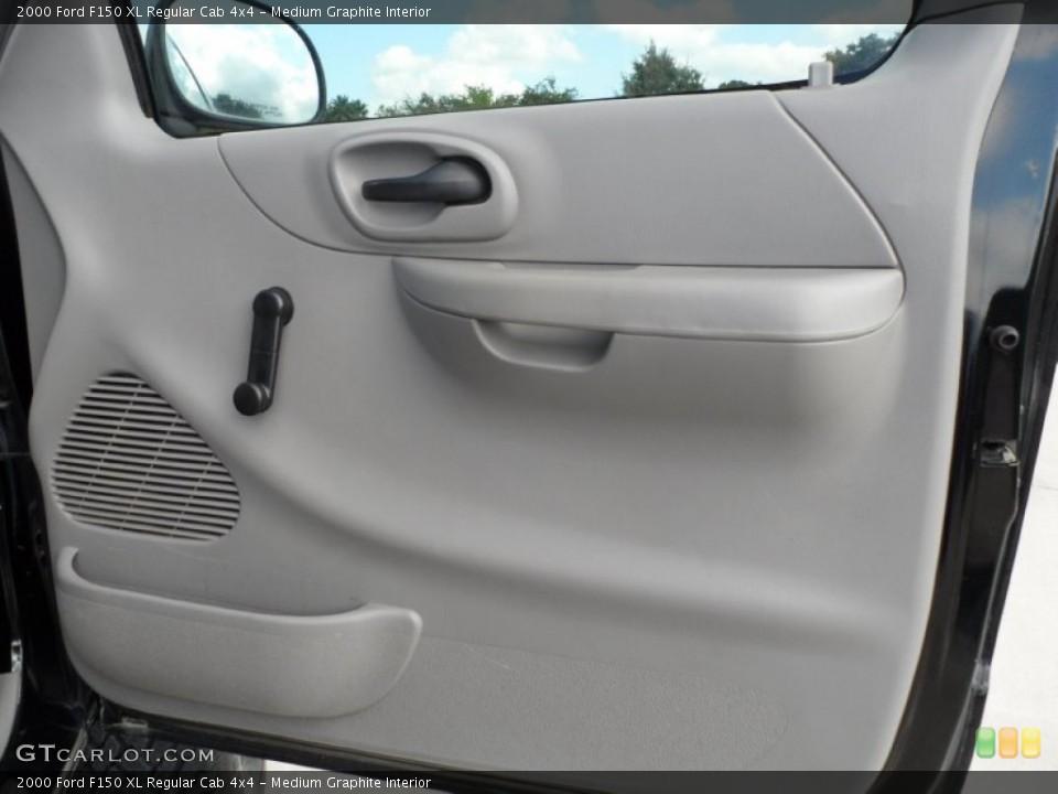 Medium Graphite Interior Door Panel for the 2000 Ford F150 XL Regular Cab 4x4 #55393431