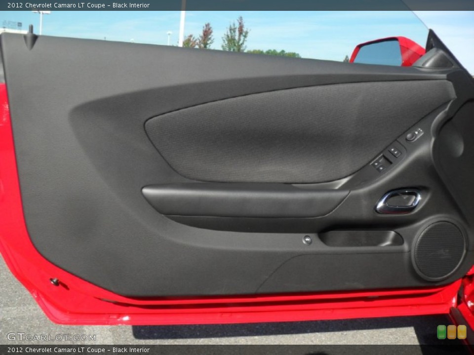 Black Interior Door Panel for the 2012 Chevrolet Camaro LT Coupe #55393605