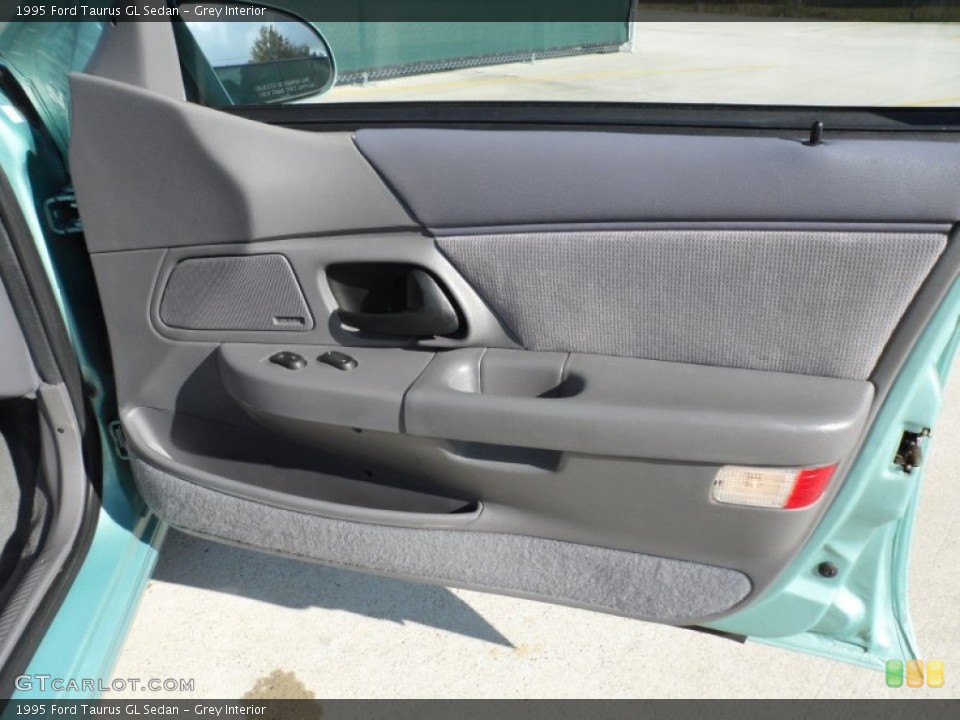 Grey Interior Door Panel for the 1995 Ford Taurus GL Sedan #55393680