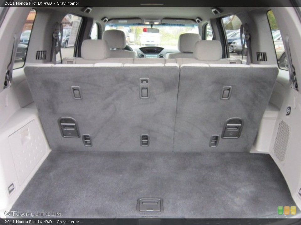 Gray Interior Trunk for the 2011 Honda Pilot LX 4WD #55395768