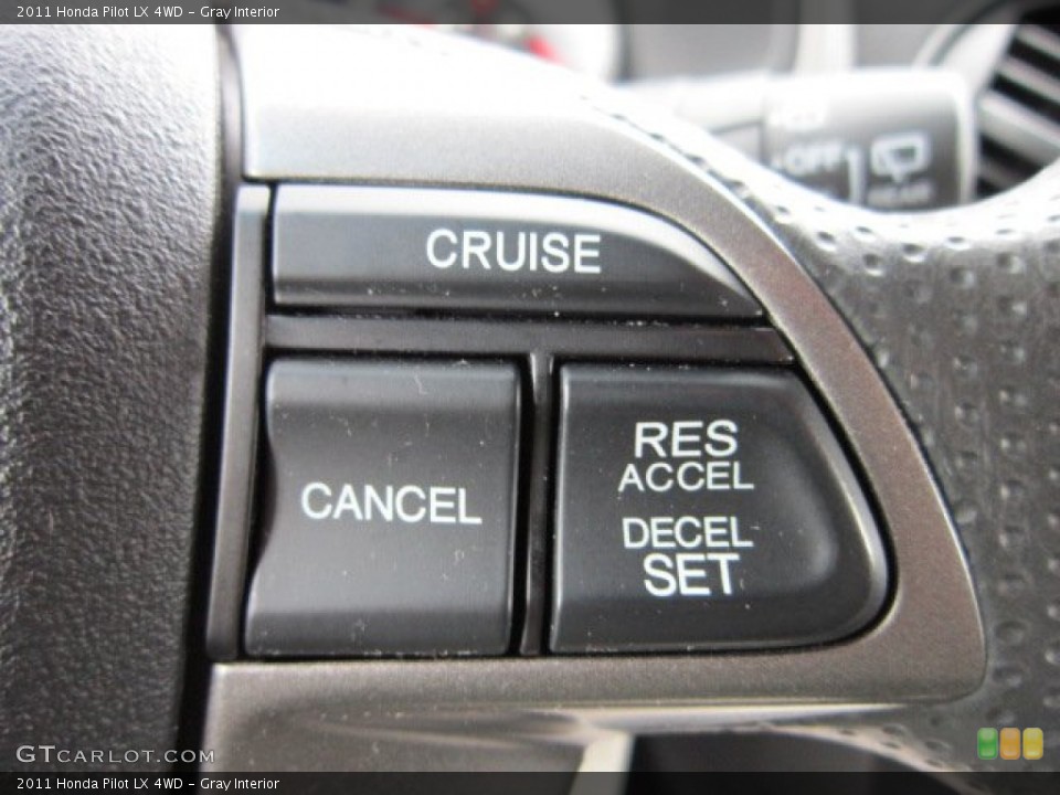Gray Interior Controls for the 2011 Honda Pilot LX 4WD #55395820