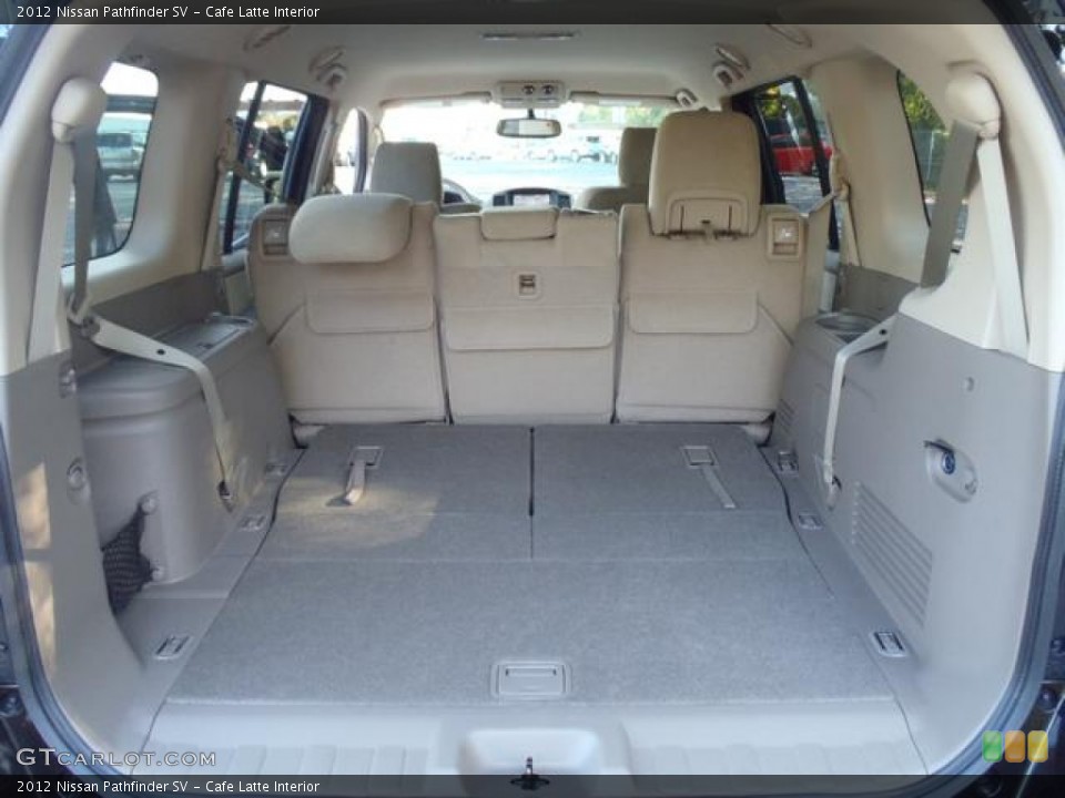 Cafe Latte Interior Trunk for the 2012 Nissan Pathfinder SV #55397396