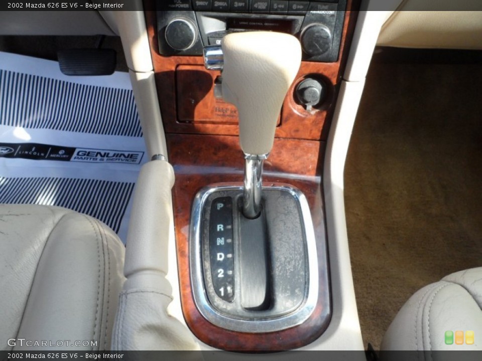 Beige Interior Transmission for the 2002 Mazda 626 ES V6 #55397436