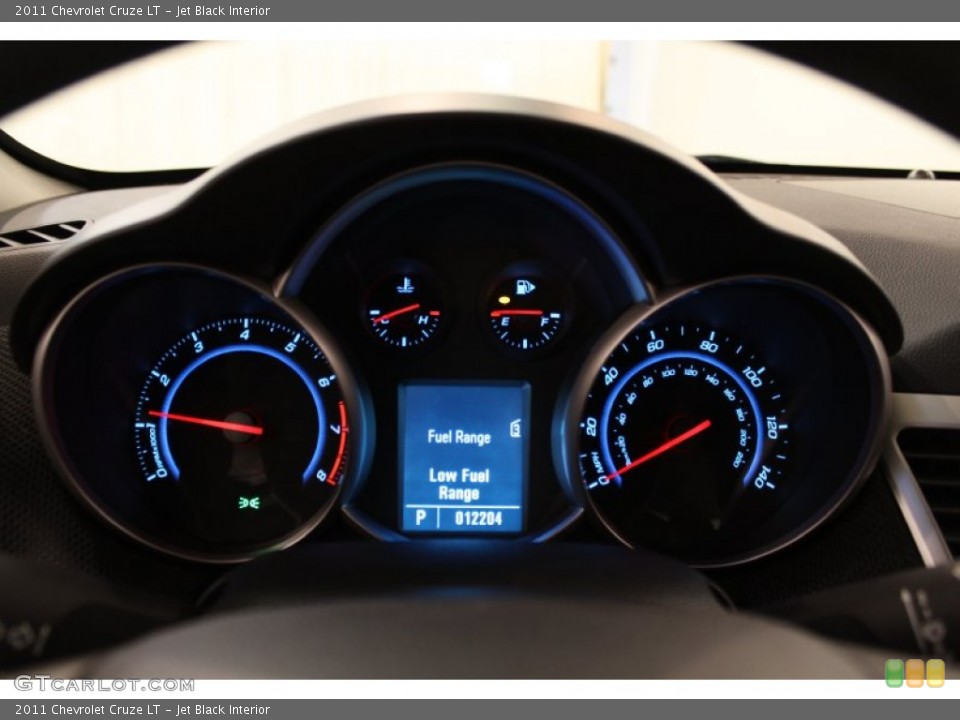 Jet Black Interior Gauges for the 2011 Chevrolet Cruze LT #55399443