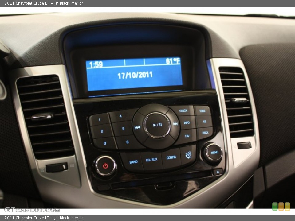 Jet Black Interior Controls for the 2011 Chevrolet Cruze LT #55399449