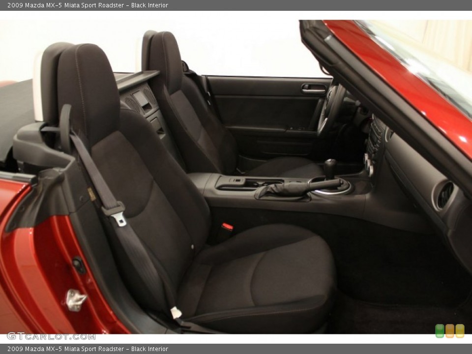 Black Interior Photo for the 2009 Mazda MX-5 Miata Sport Roadster #55400229