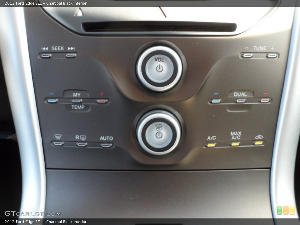 Charcoal Black Interior Controls for the 2012 Ford Edge SEL #55400463