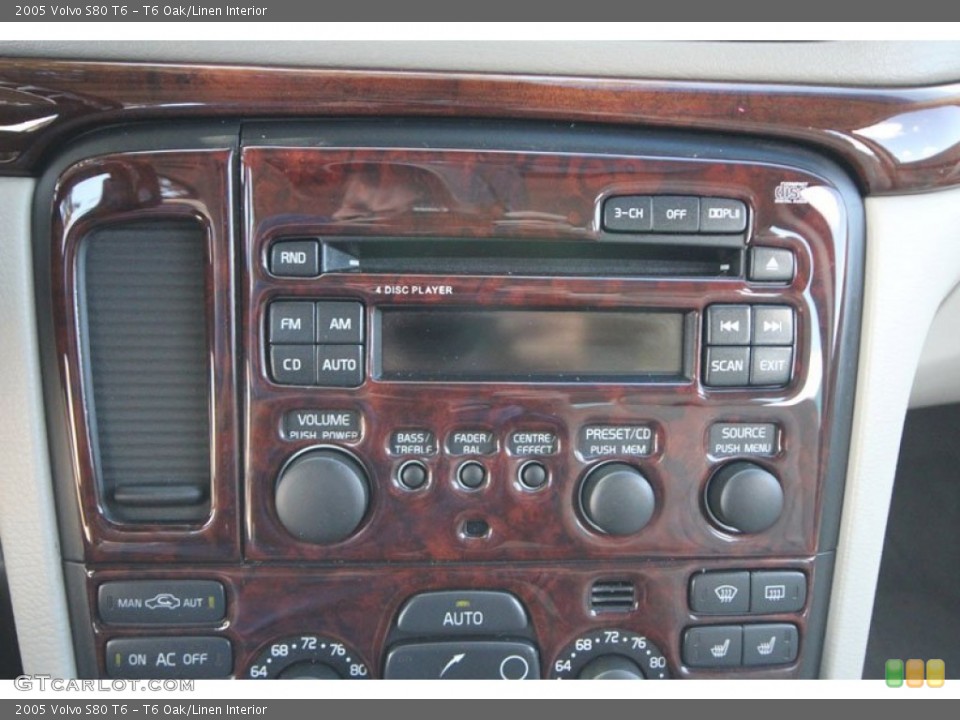 T6 Oak/Linen Interior Controls for the 2005 Volvo S80 T6 #55402732