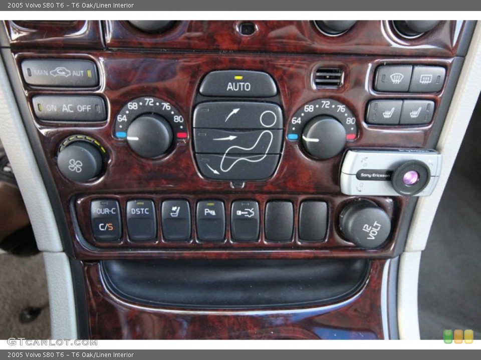 T6 Oak/Linen Interior Controls for the 2005 Volvo S80 T6 #55402743