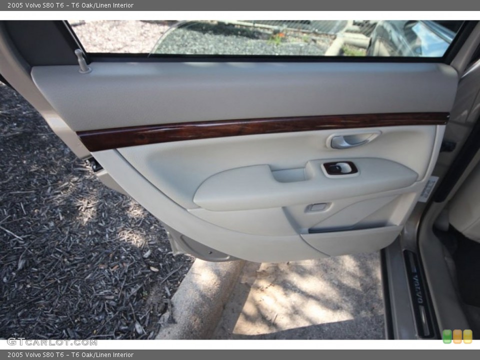 T6 Oak/Linen Interior Door Panel for the 2005 Volvo S80 T6 #55402758