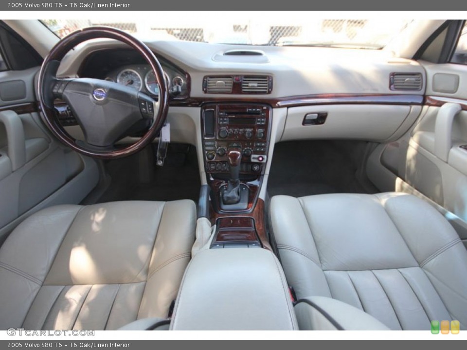 T6 Oak/Linen Interior Dashboard for the 2005 Volvo S80 T6 #55402803