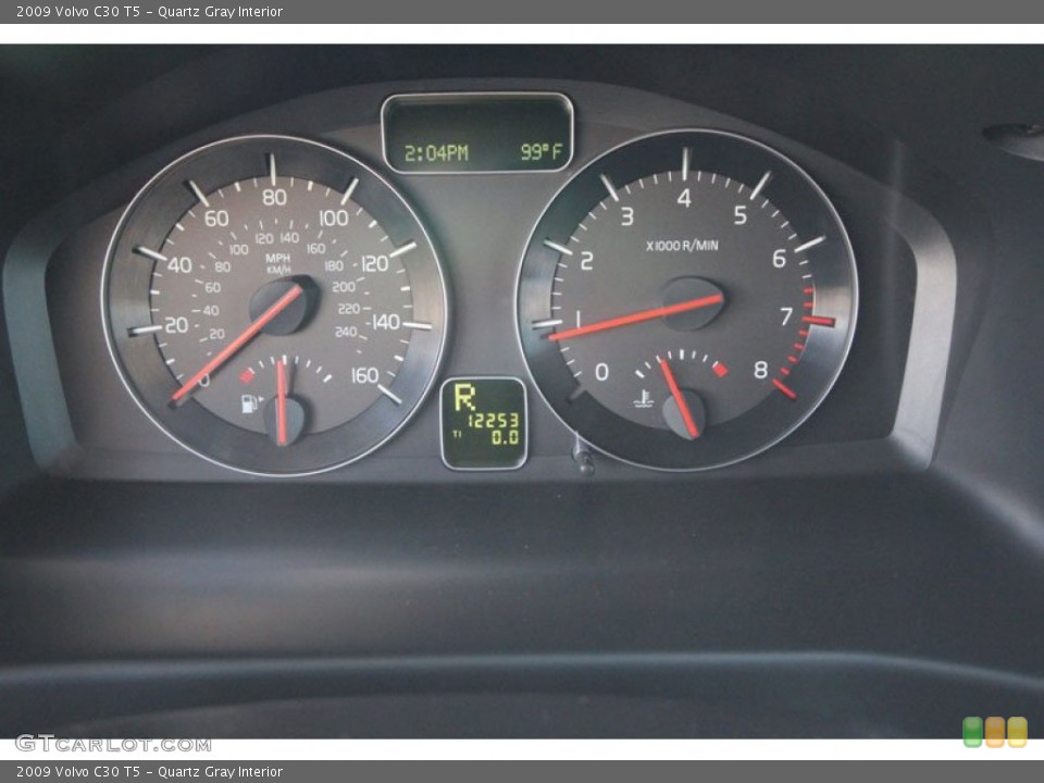 Quartz Gray Interior Controls for the 2009 Volvo C30 T5 #55403103