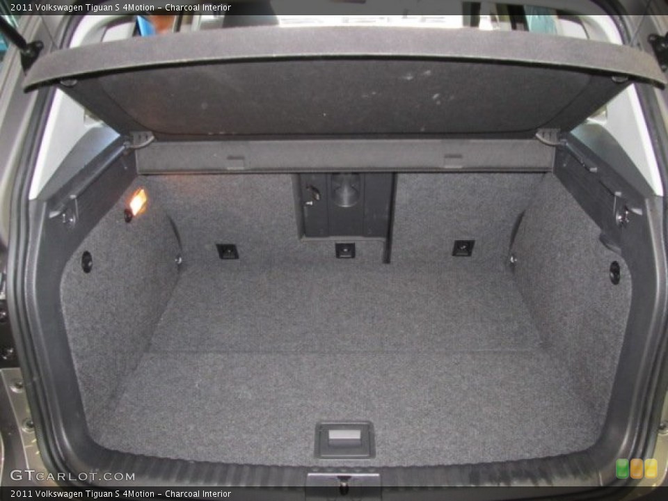 Charcoal Interior Trunk for the 2011 Volkswagen Tiguan S 4Motion #55405482