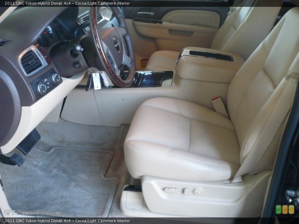 Cocoa/Light Cashmere Interior Photo for the 2011 GMC Yukon Hybrid Denali 4x4 #55406637