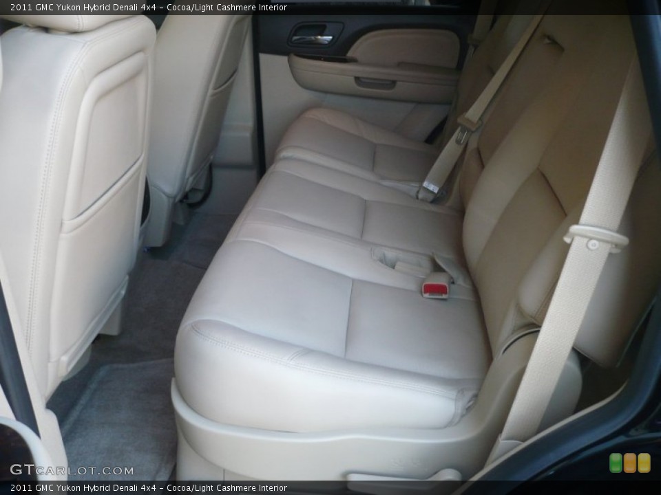 Cocoa/Light Cashmere Interior Photo for the 2011 GMC Yukon Hybrid Denali 4x4 #55406646