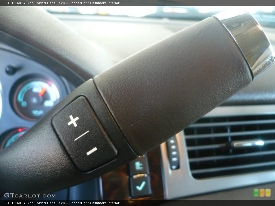 Cocoa/Light Cashmere Interior Transmission for the 2011 GMC Yukon Hybrid Denali 4x4 #55406814