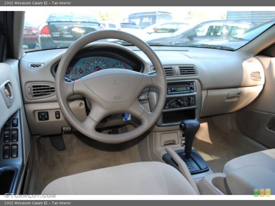 Tan Interior Dashboard for the 2002 Mitsubishi Galant ES #55408890