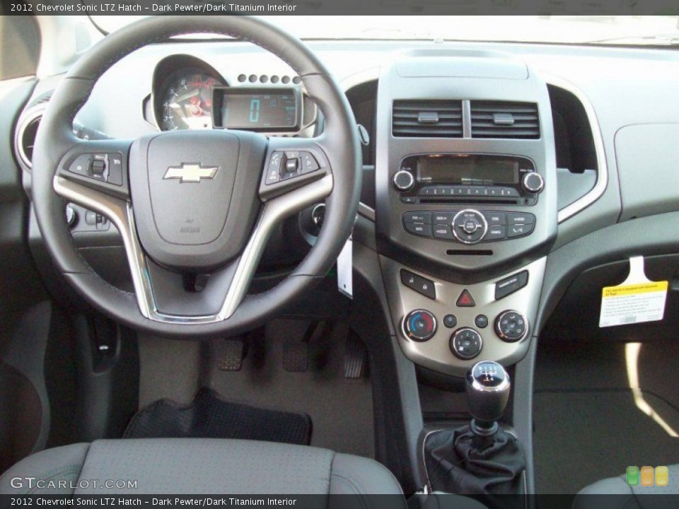 Dark Pewter/Dark Titanium Interior Dashboard for the 2012 Chevrolet Sonic LTZ Hatch #55410441