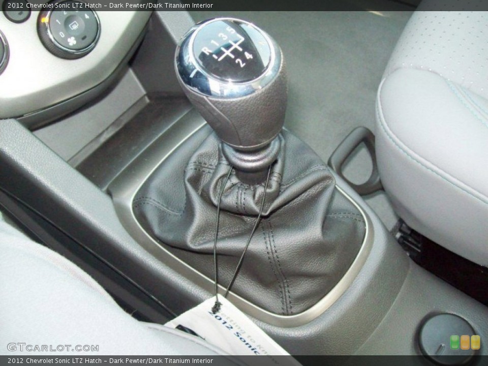 Dark Pewter/Dark Titanium Interior Transmission for the 2012 Chevrolet Sonic LTZ Hatch #55410462