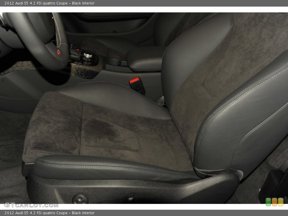 Black Interior Photo for the 2012 Audi S5 4.2 FSI quattro Coupe #55412132