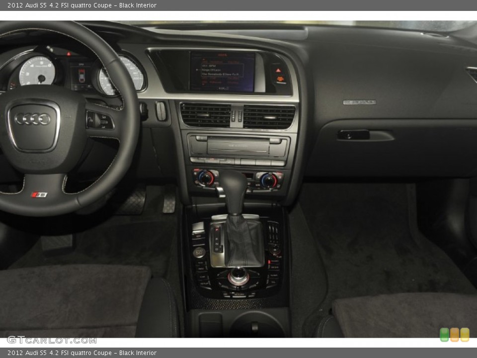 Black Interior Dashboard for the 2012 Audi S5 4.2 FSI quattro Coupe #55412190