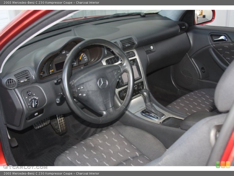 Charcoal Interior Photo for the 2003 Mercedes-Benz C 230 Kompressor Coupe #55414300