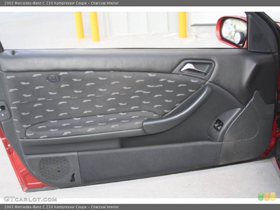 Charcoal Interior Door Panel for the 2003 Mercedes-Benz C 230 Kompressor Coupe #55414335