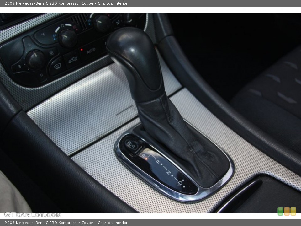 Charcoal Interior Transmission for the 2003 Mercedes-Benz C 230 Kompressor Coupe #55414401