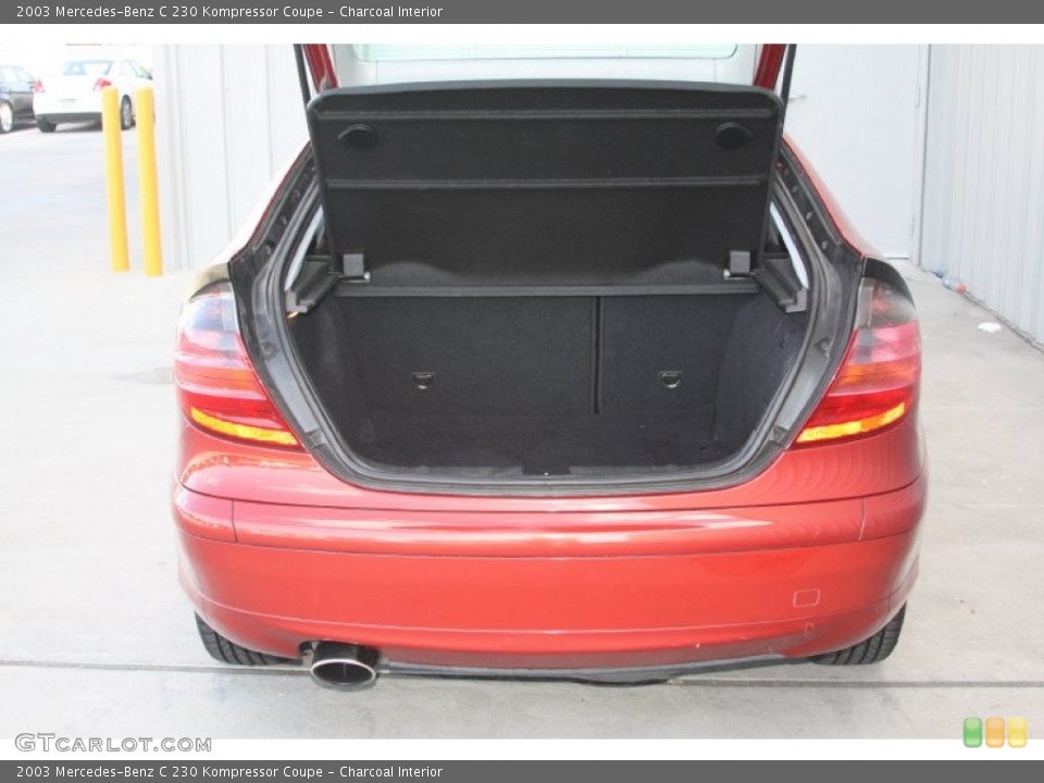 Charcoal Interior Trunk for the 2003 Mercedes-Benz C 230 Kompressor Coupe #55414470