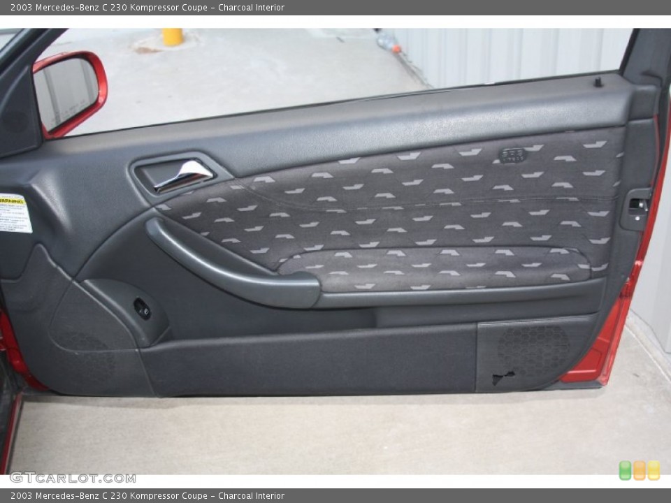 Charcoal Interior Door Panel for the 2003 Mercedes-Benz C 230 Kompressor Coupe #55414506