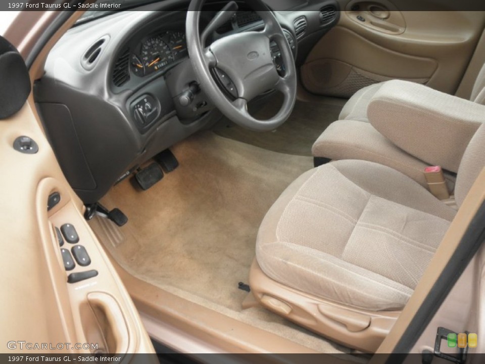 Saddle Interior Photo for the 1997 Ford Taurus GL #55414662