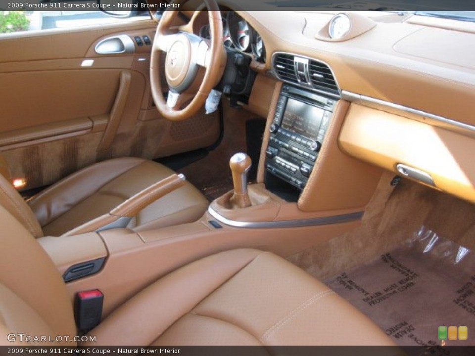 Natural Brown Interior Photo for the 2009 Porsche 911 Carrera S Coupe #55415430