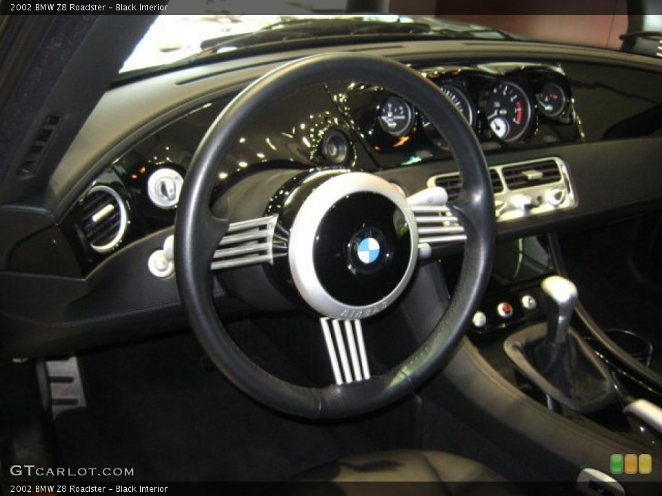Black Interior Steering Wheel for the 2002 BMW Z8 Roadster #55416192