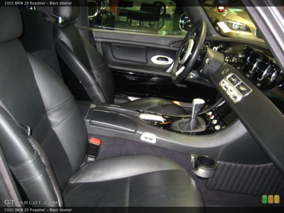 Black 2002 BMW Z8 Interiors