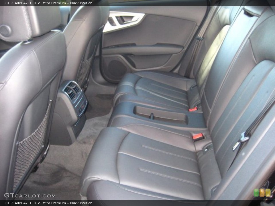 Black Interior Photo for the 2012 Audi A7 3.0T quattro Premium #55416891