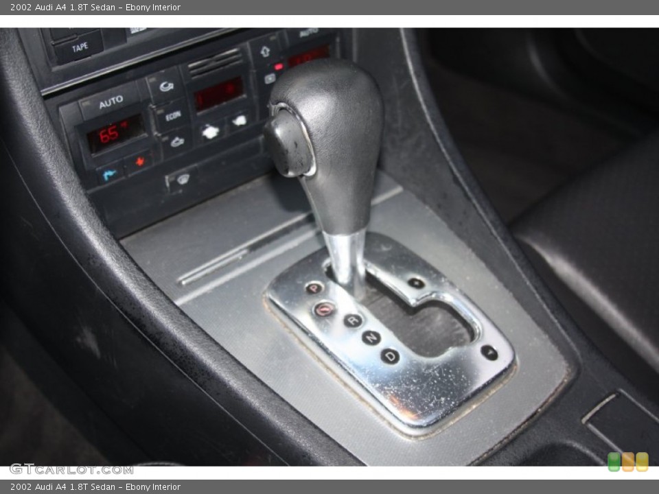 Ebony Interior Transmission for the 2002 Audi A4 1.8T Sedan #55416894