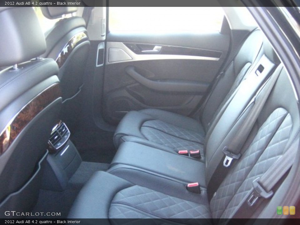 Black Interior Photo for the 2012 Audi A8 4.2 quattro #55416945