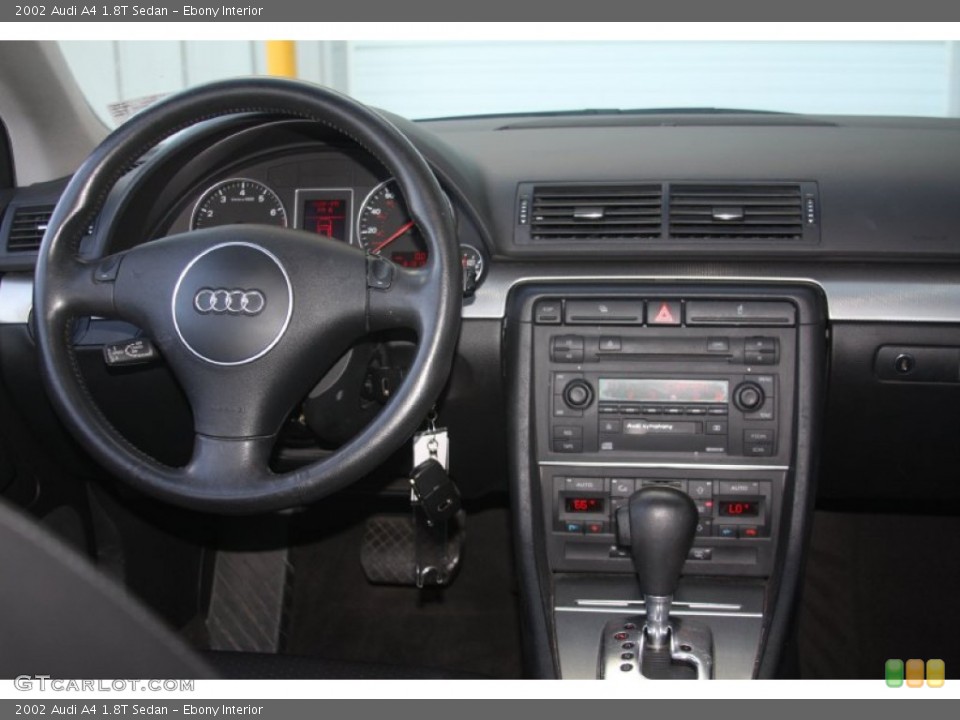 Ebony Interior Dashboard for the 2002 Audi A4 1.8T Sedan #55416948