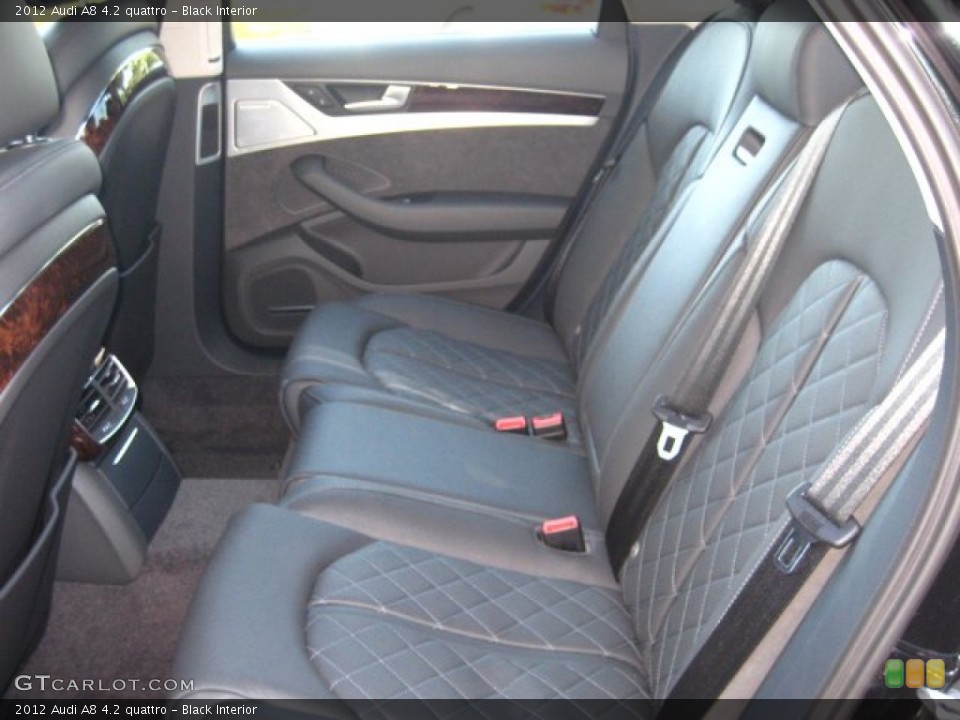 Black Interior Photo for the 2012 Audi A8 4.2 quattro #55416954