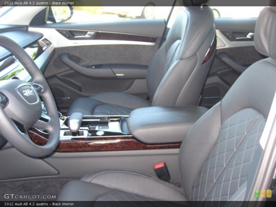 Black Interior Photo for the 2012 Audi A8 4.2 quattro #55416963