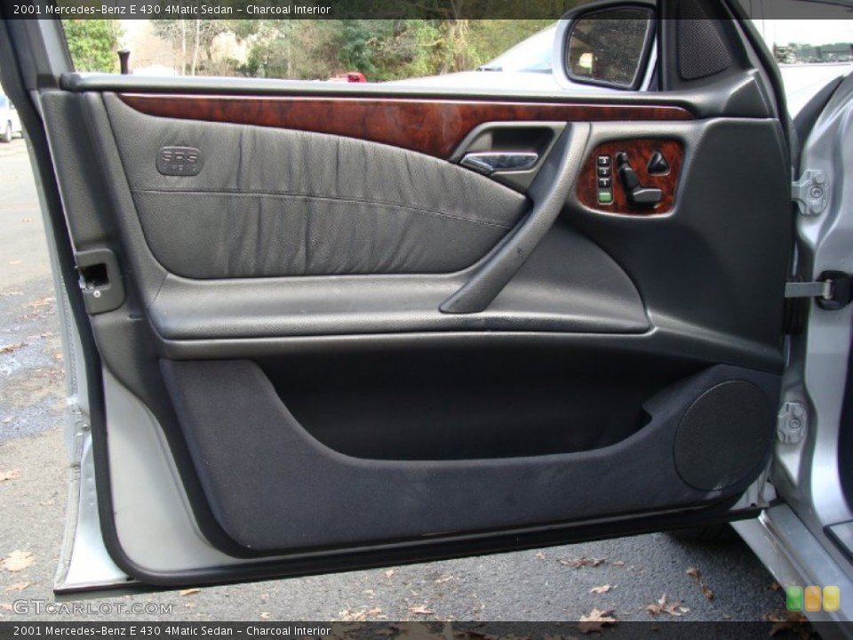 Charcoal Interior Door Panel for the 2001 Mercedes-Benz E 430 4Matic Sedan #55423362