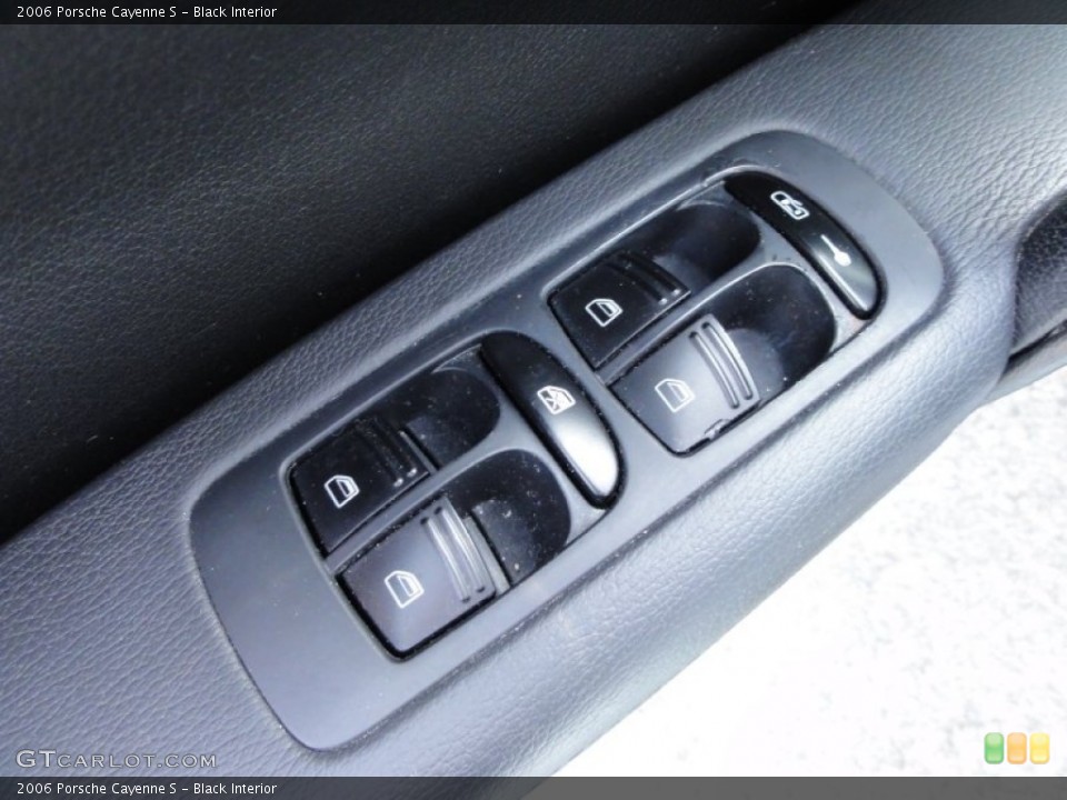 Black Interior Controls for the 2006 Porsche Cayenne S #55423845