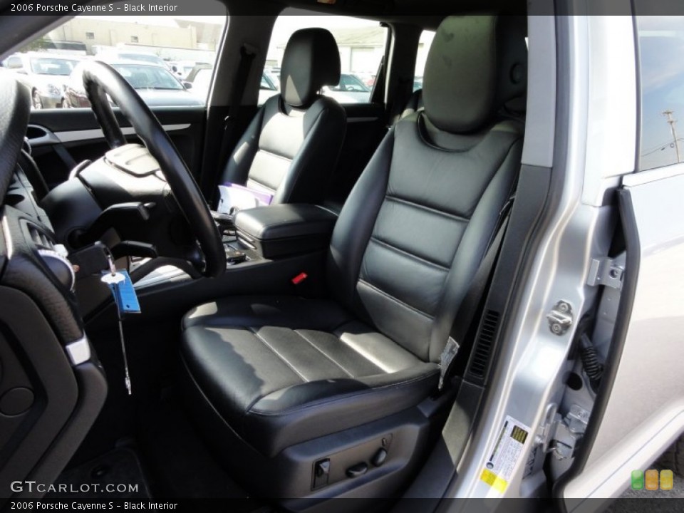 Black Interior Photo for the 2006 Porsche Cayenne S #55423860