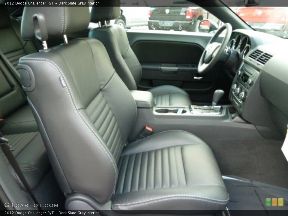 Dark Slate Gray Interior Photo for the 2012 Dodge Challenger R/T #55424673
