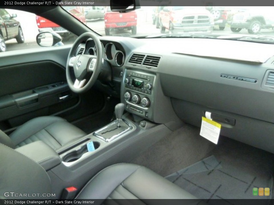 Dark Slate Gray Interior Dashboard for the 2012 Dodge Challenger R/T #55424681