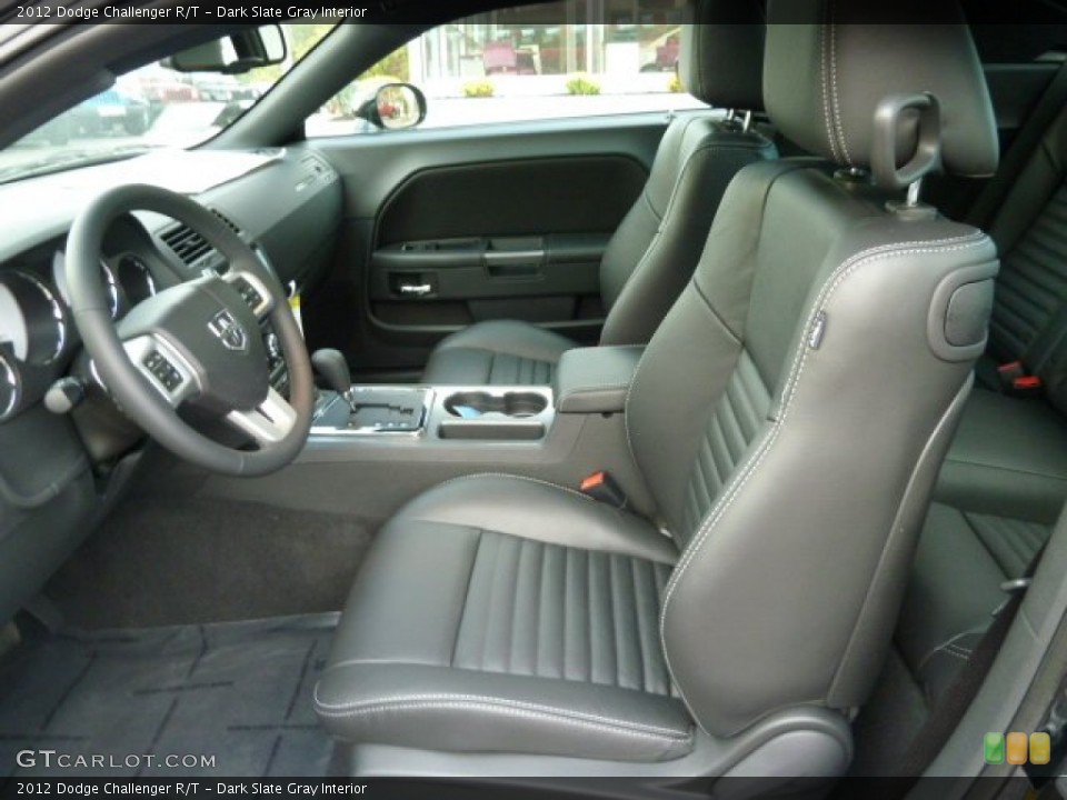 Dark Slate Gray Interior Photo for the 2012 Dodge Challenger R/T #55424708